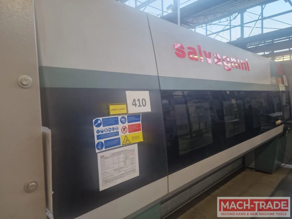 Laser cutting machine Salvagnini L5-30 Watt 4000 year 2016 with automatic loading and unloading syst