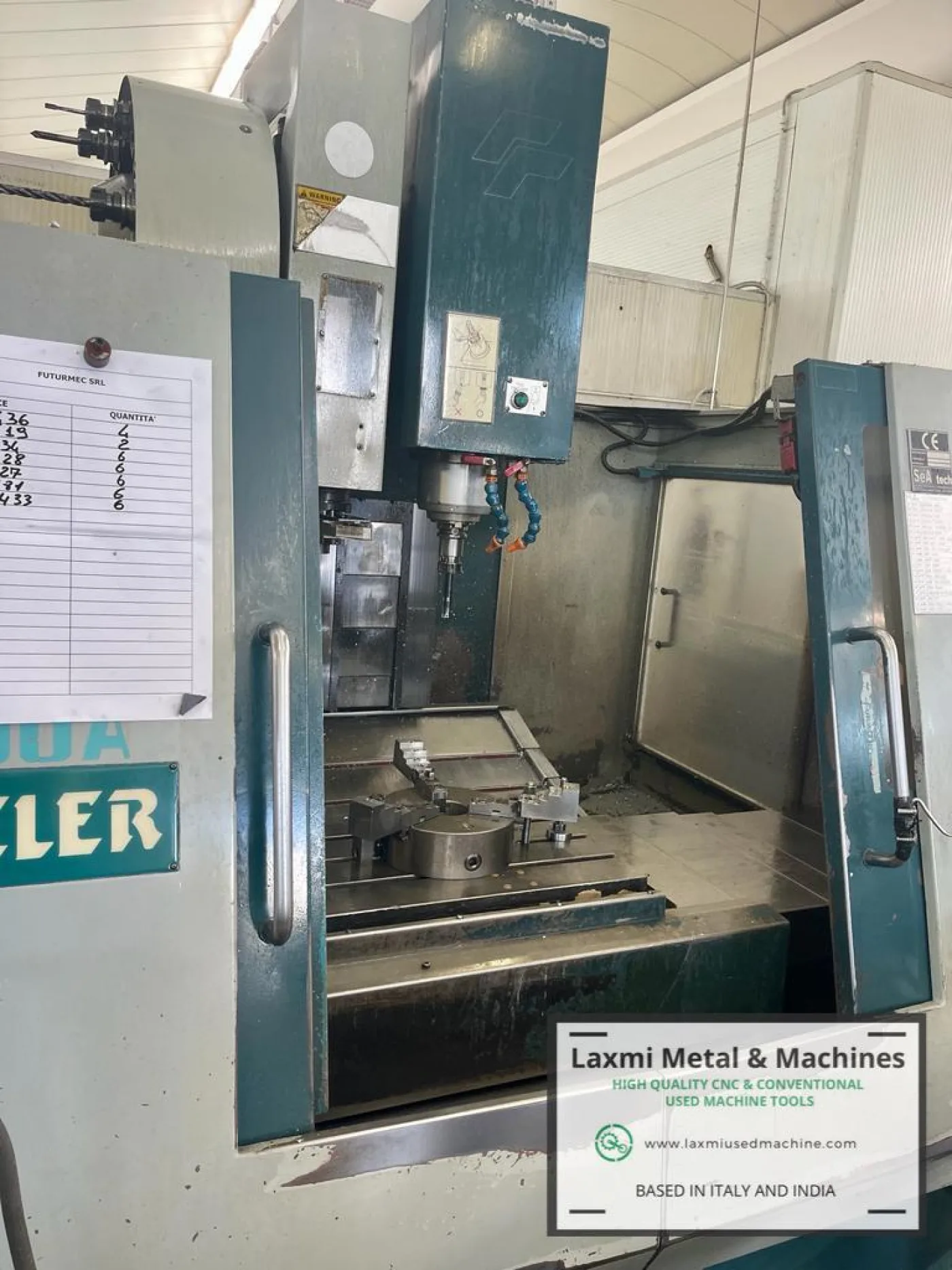 VERTICAL MACHINING CENTER, FEELER - FV 800A - Laxmi Metal & Machines, Rohtak - 7