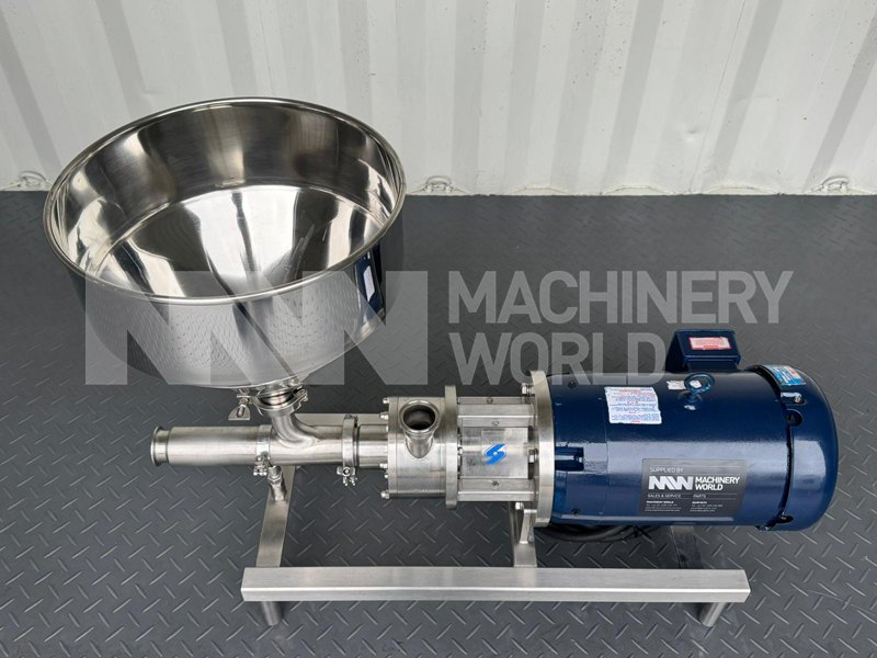 7.5HP Silverson FMX25 Flash Mix Inline High Shear Liquid Powder Blender Dissolver Mixer