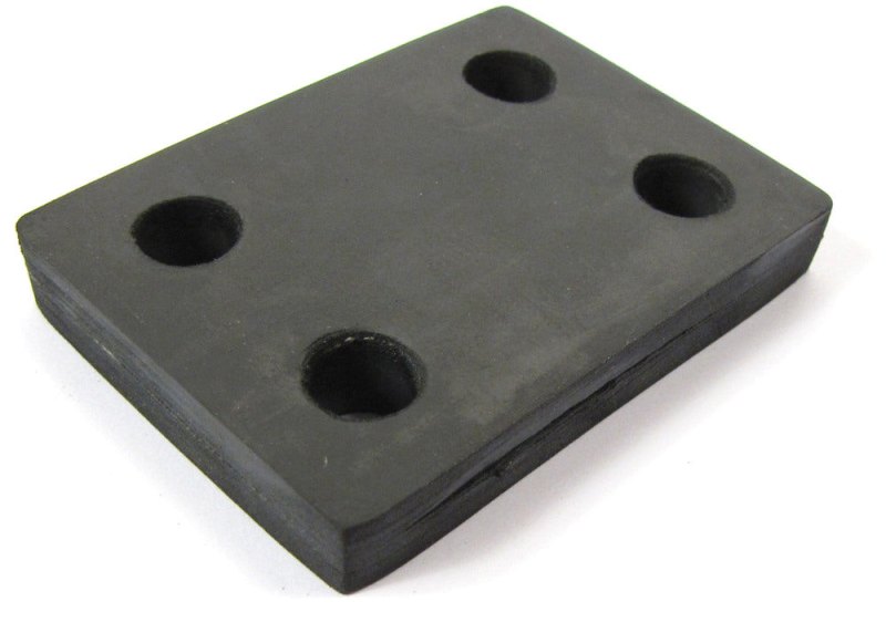 Ophangrubber uitlaat