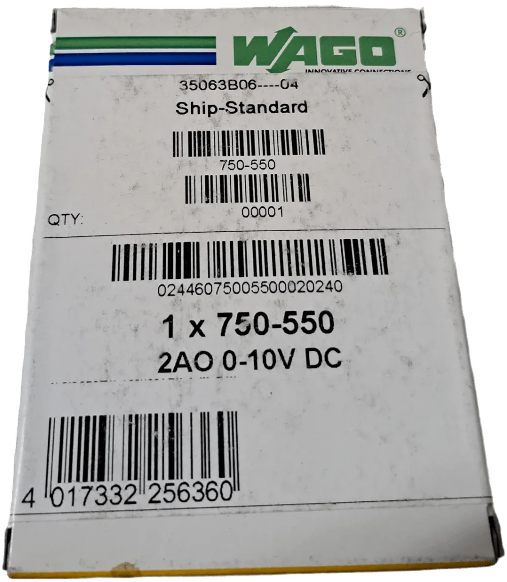 WAGO 2-Kanal-Analogausgang 750-550