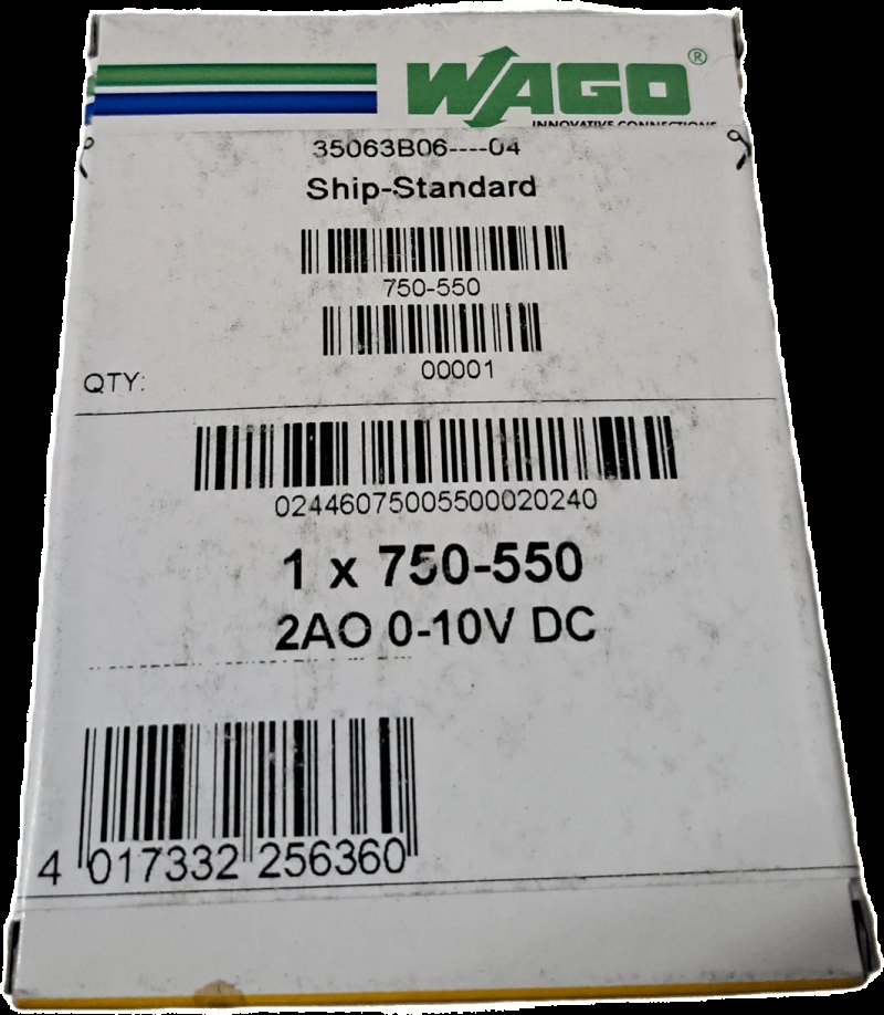 WAGO 2-Kanal-Analogausgang 750-550
