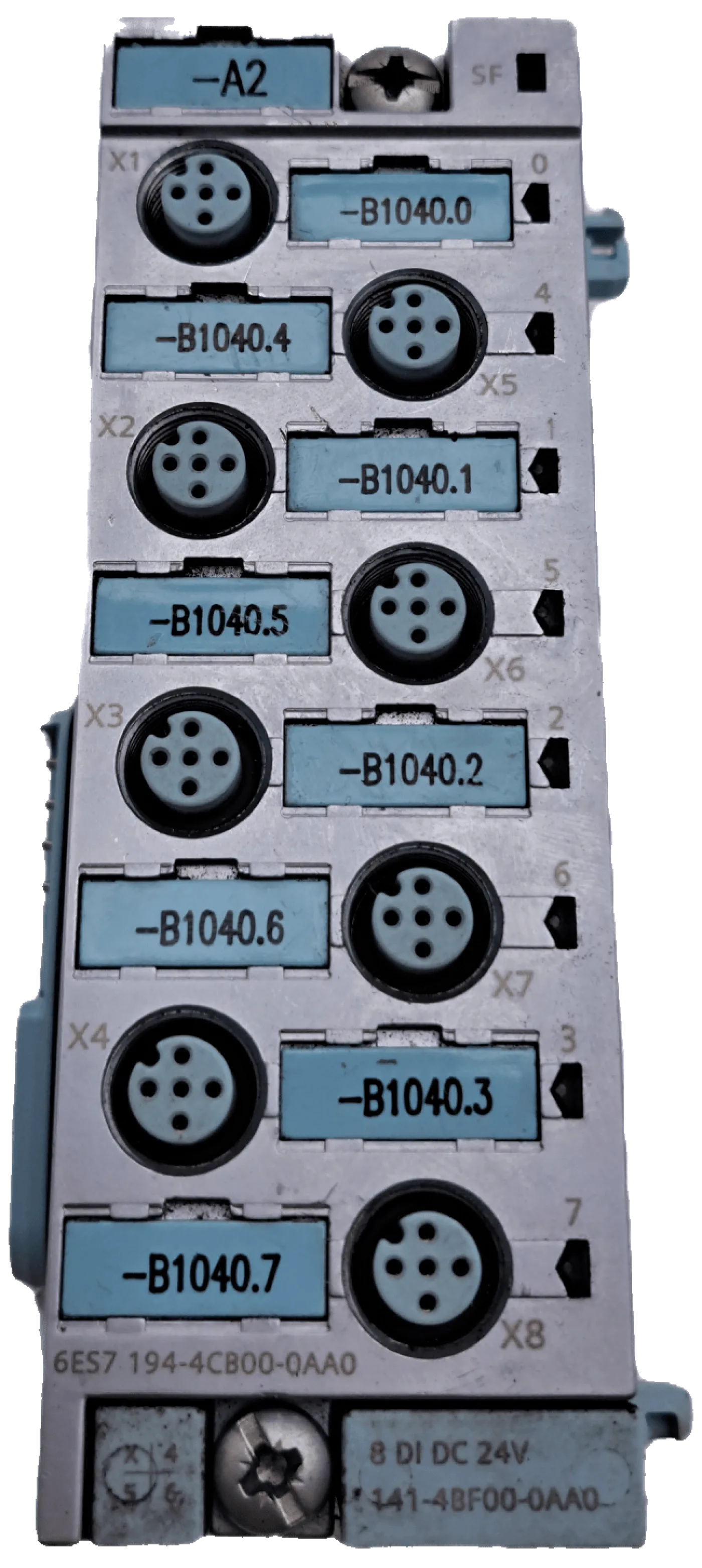 Siemens SIMATIC DP, Elektronikmodul für ET 200 PRO 6ES7141-4BF00-0AA0 - 1