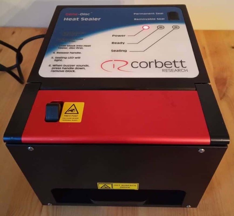 Corbett HS-01 Gene-Disk Heat Sealer