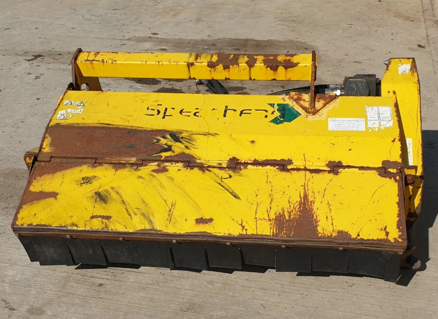 Used Spearhead Project Black Flail Head 1.2m. (no 16) - 1