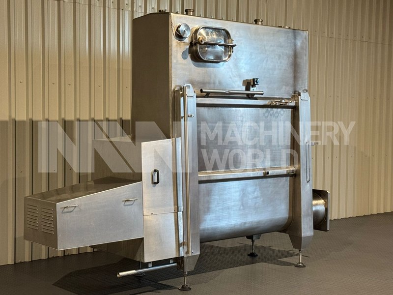 3,000kg Simon Freres Bulk Butter Silo with Twin Screw Auger & Butter Pump