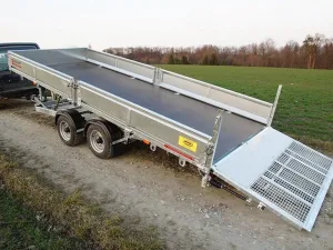Nugent TB 5520H Miet- Hochladeanhänger kippbar