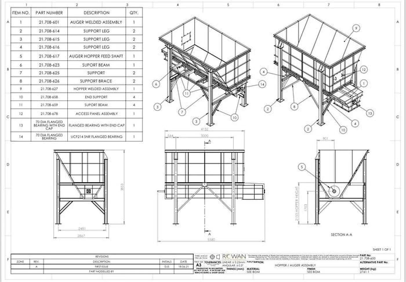 De-Packaging Food Waste De-packager Machine System - 3