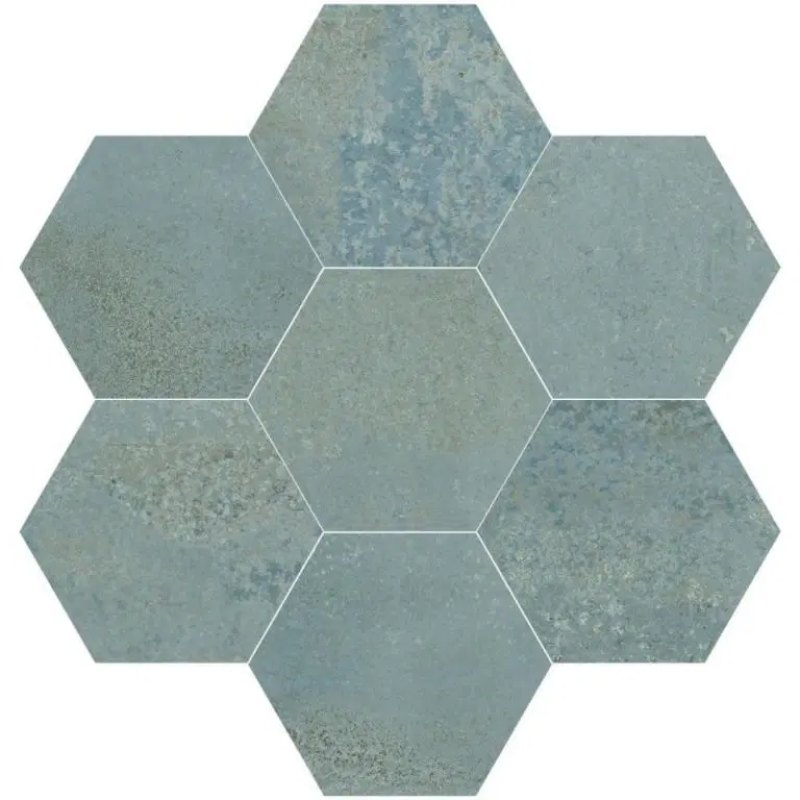 Filo Exa 10MM Mint decor tegel mat 17x15 cm