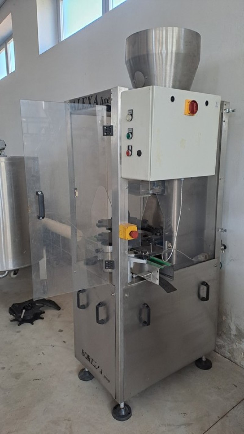 AUTOMATIC CORKING MACHINE BORELLI, MODEL ALEXA, SECOND-HAND MACHINE