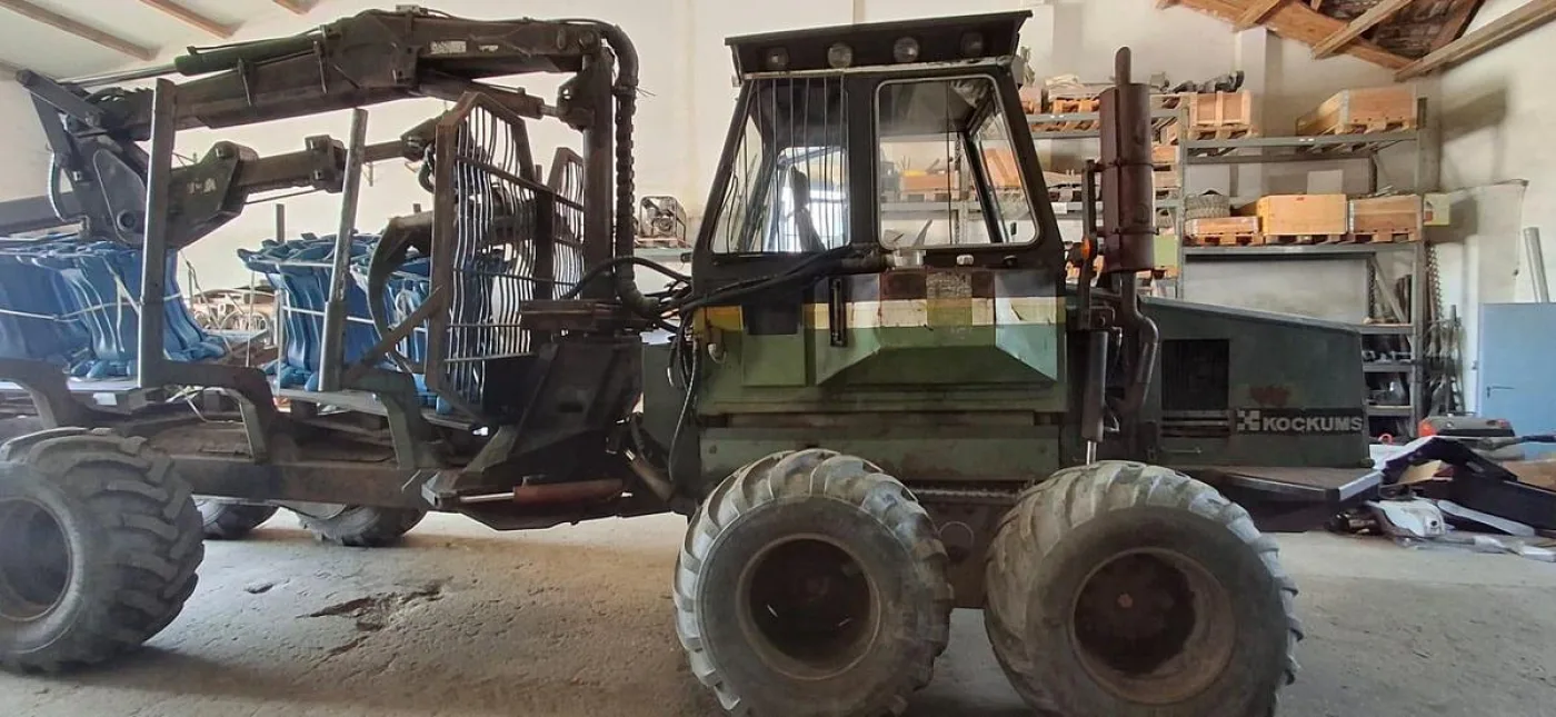 Kockums 83-35 T0646 Forst-Rückewagen - 5