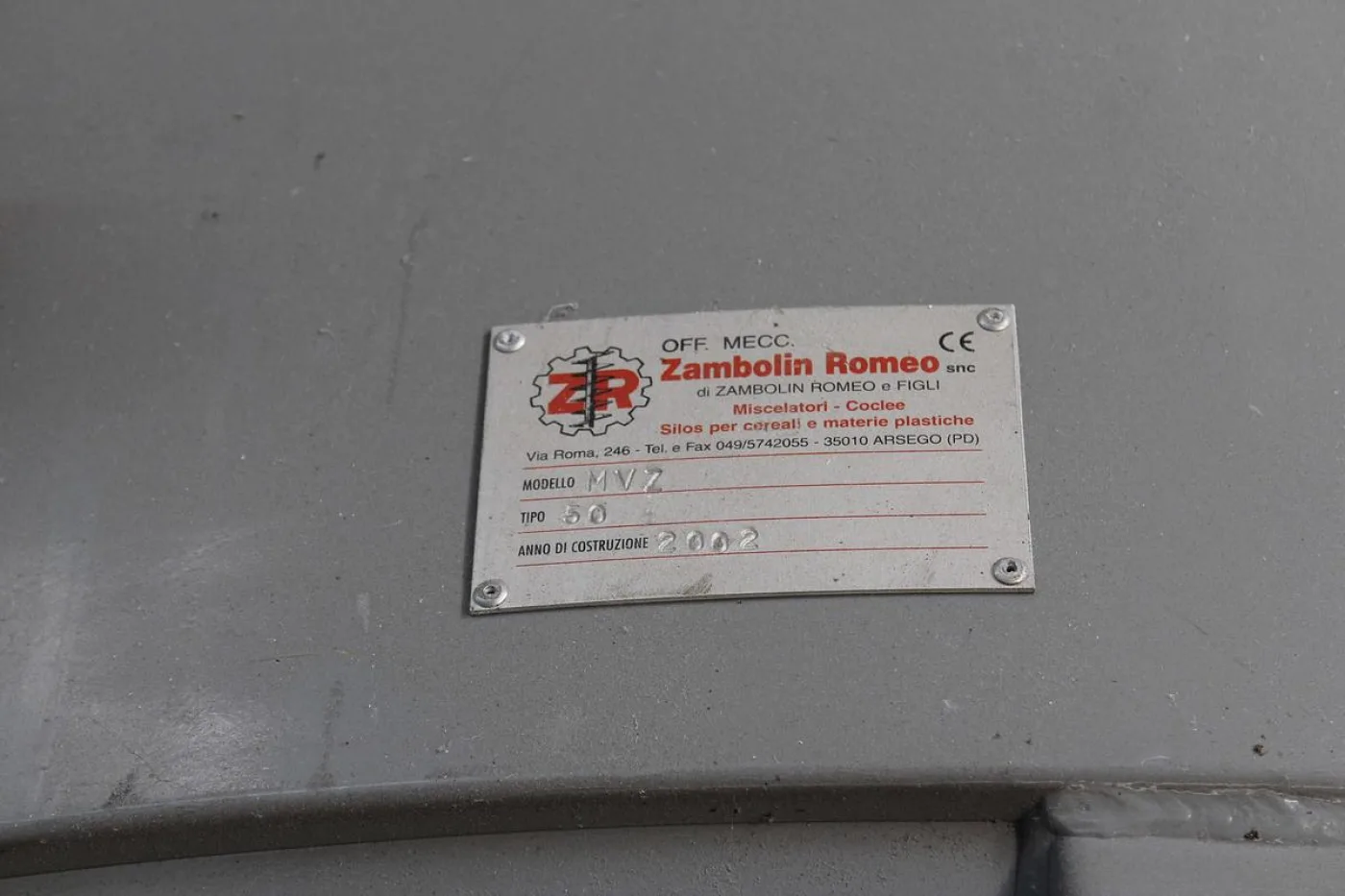 2002 ZAMBOLIN ROMEO MVZ 50 AI2701 - 1