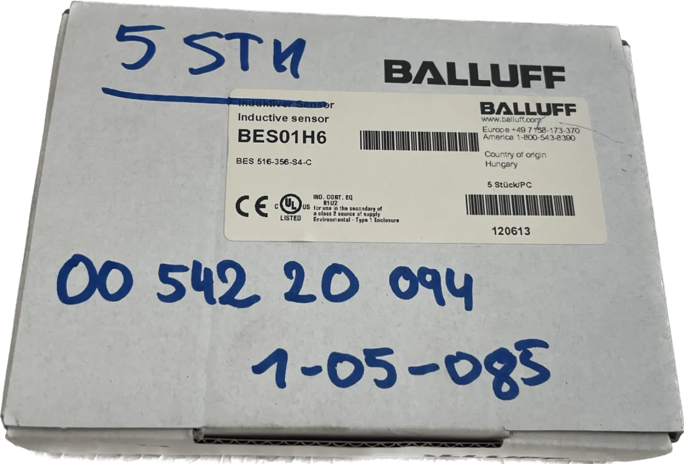 BALLUFF Induktive Standardsensoren mit Vorzugstypen BES 516-356-S4-C - 1
