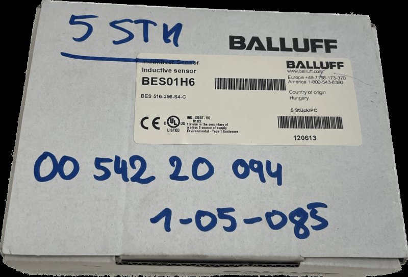 BALLUFF Induktive Standardsensoren mit Vorzugstypen BES 516-356-S4-C
