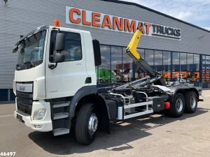 DAF FAT CF 460 6x4 Euro 6 Marrel 20 Ton Schuif-knik haakarmsysteem