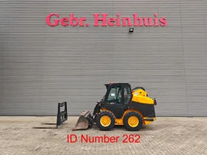 JCB 190 HF Godet + Fourches!