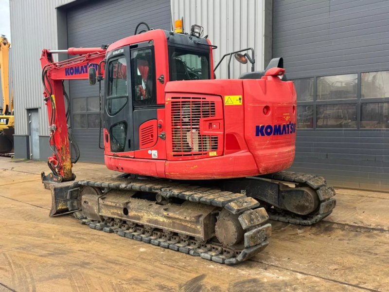 Komatsu PC138US – Tripple boom + blade