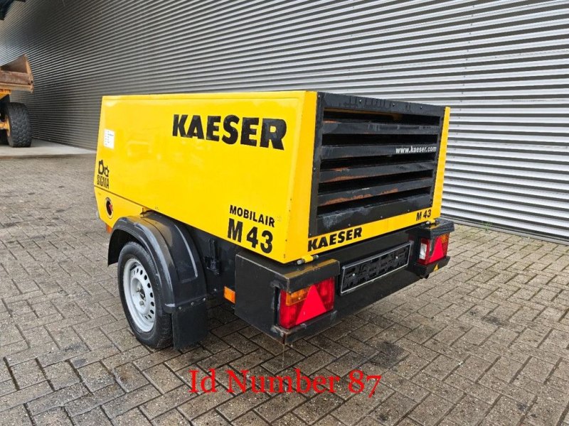 Kaeser M43 7 Bar 2 pieces German registration papers!