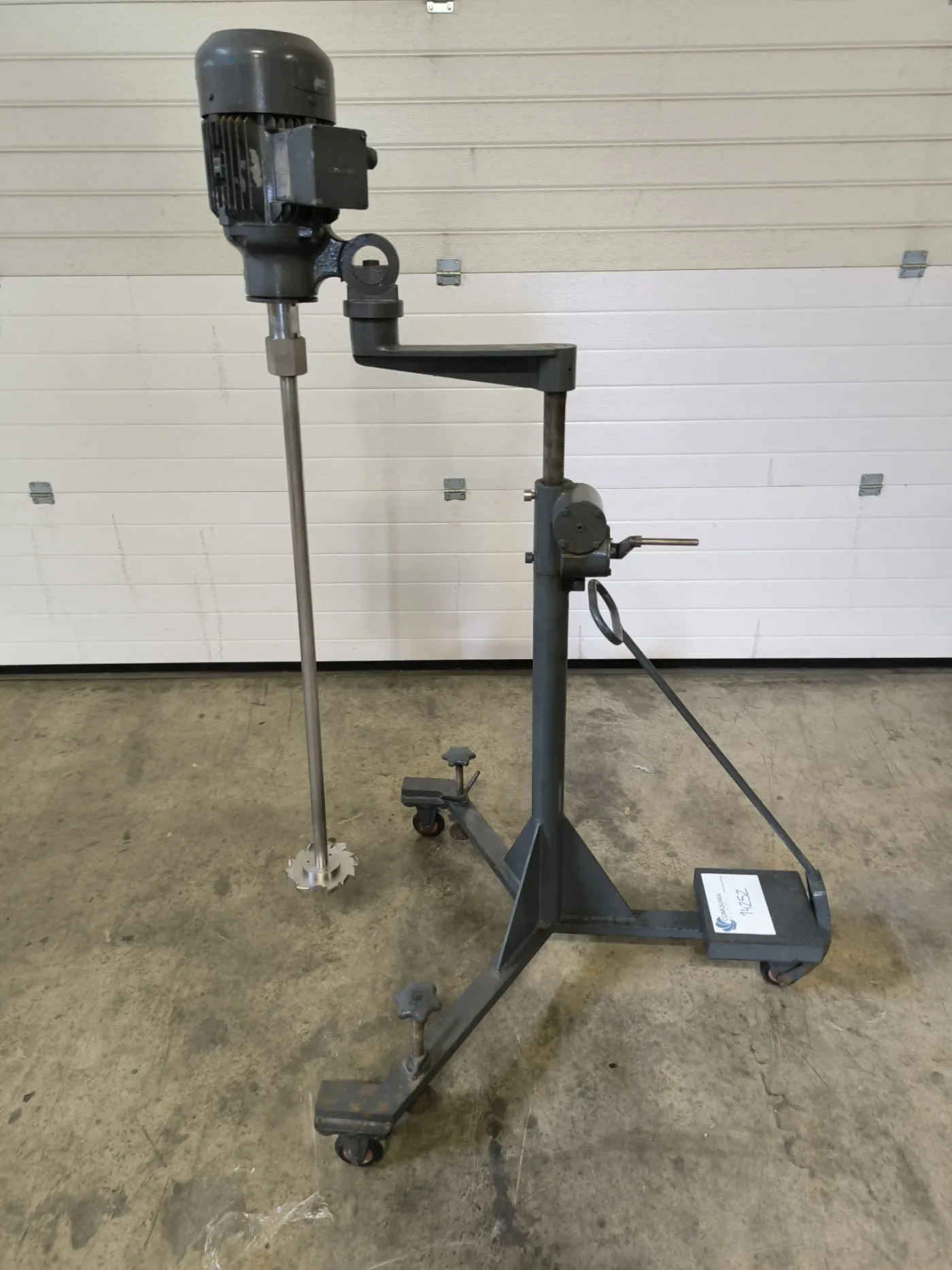 ATEX COWLES TYPE AGITATOR 1.3 kW - 1
