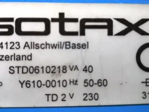 TESTER DENSITA’ POLVERI – SOTAX – MOD. TD 2