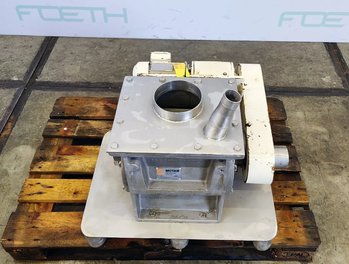 Motan D6320/21.6CC - Rotating valve - 3