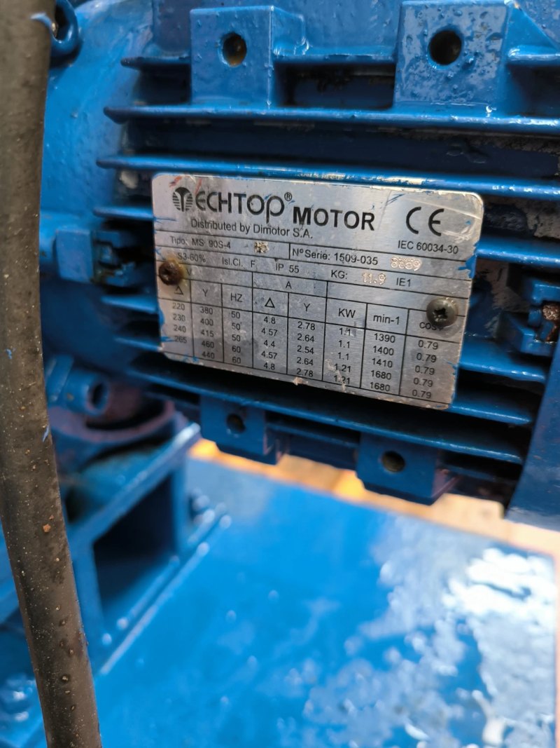 PERISTALTIC PUMP PCM LZ50 1.1 KW