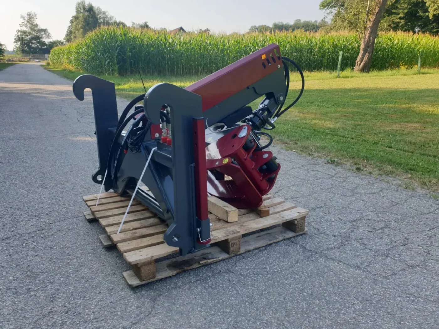 Rückezange hydraulisch für Teleskoplader - 8
