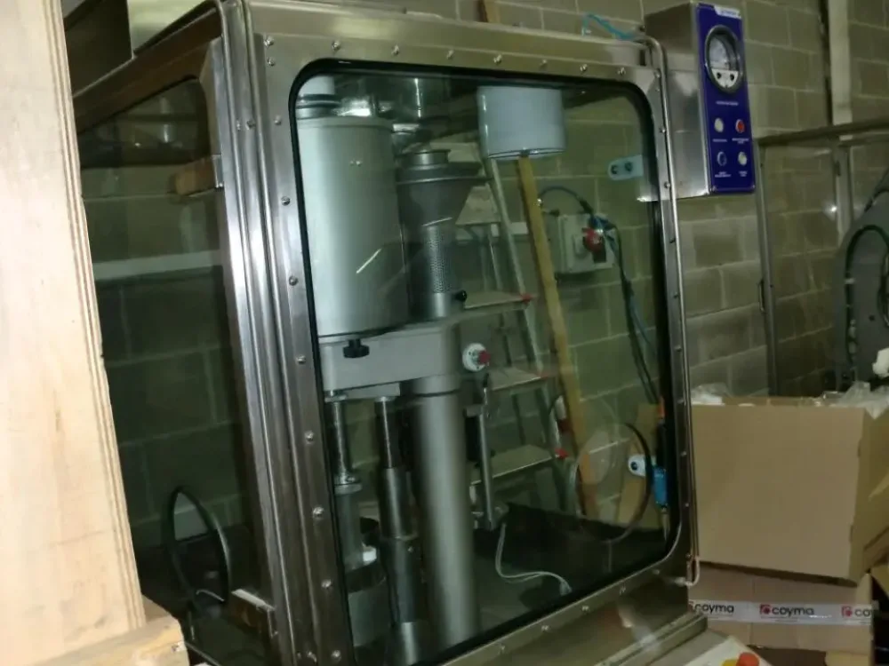 USED HARD GELATIN CAPSULE FILLING AND CLOSING MACHINE