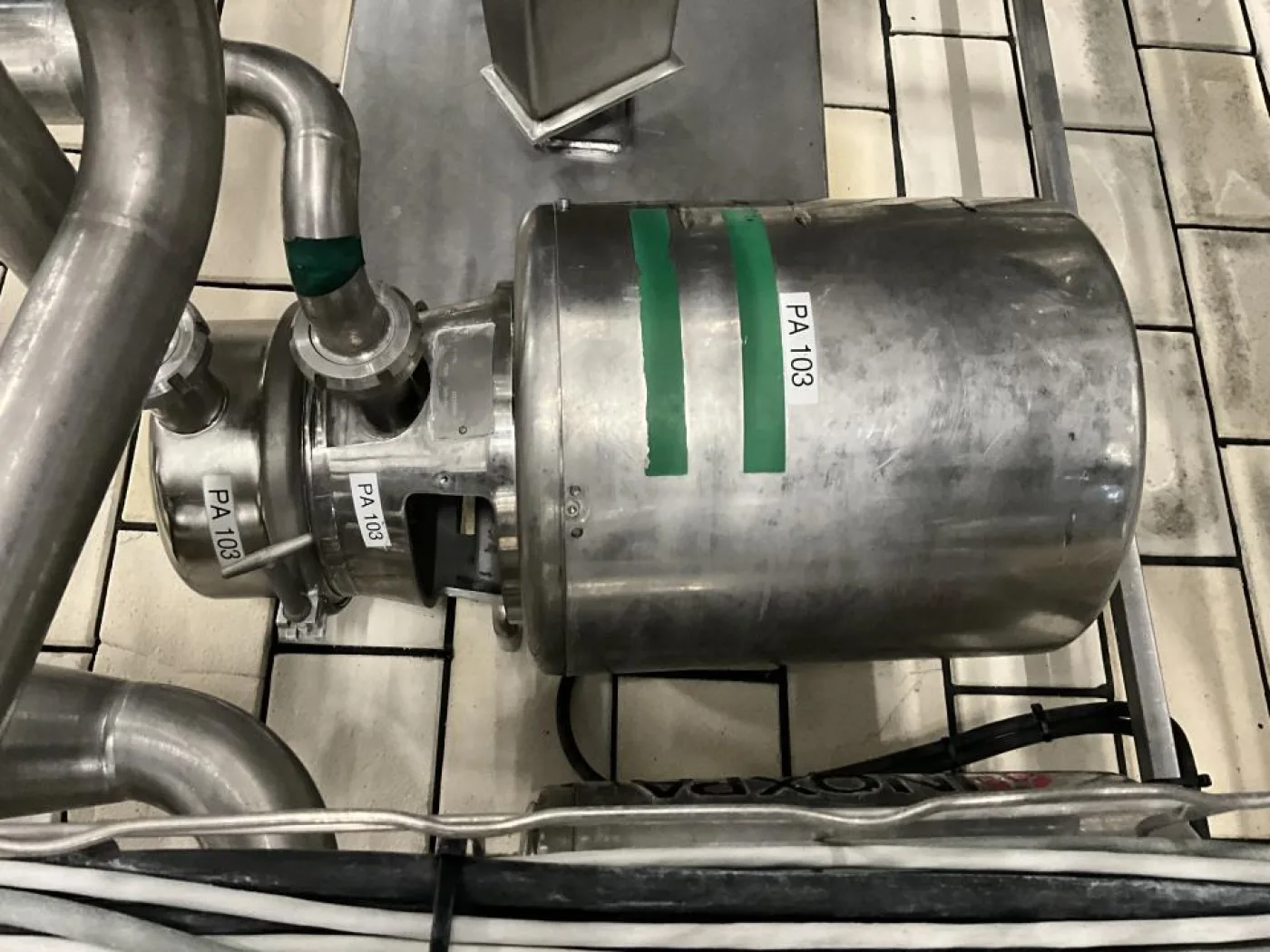 Inoxpa Inoxpa ASPIR A150 Stainless Steel Contact Parts Sanitary Side Channel Self Priming Pump - 7