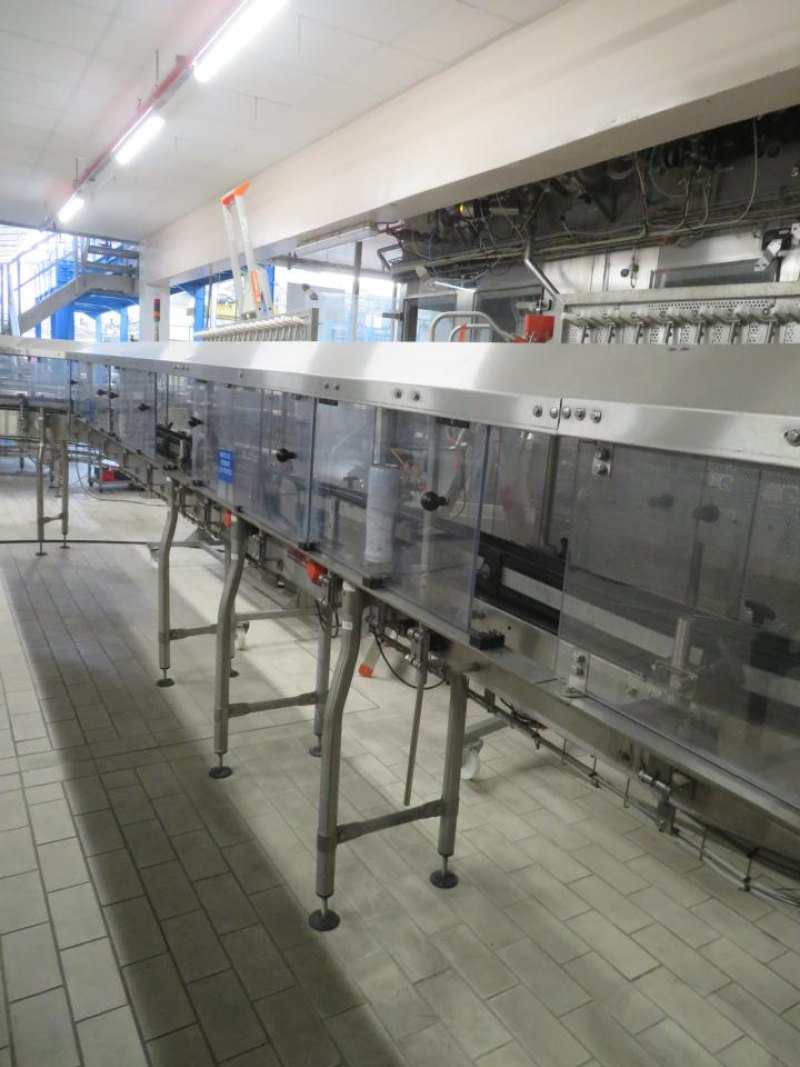 2015 Sipac Sipac 010 011 In Alimentation Convoyeur Belt System for Bouteille Remplissage Machine - Line 4