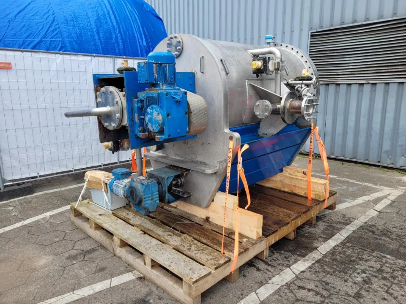 1997 LFC lochem Horizontal Pressure Leaf Filter - 2