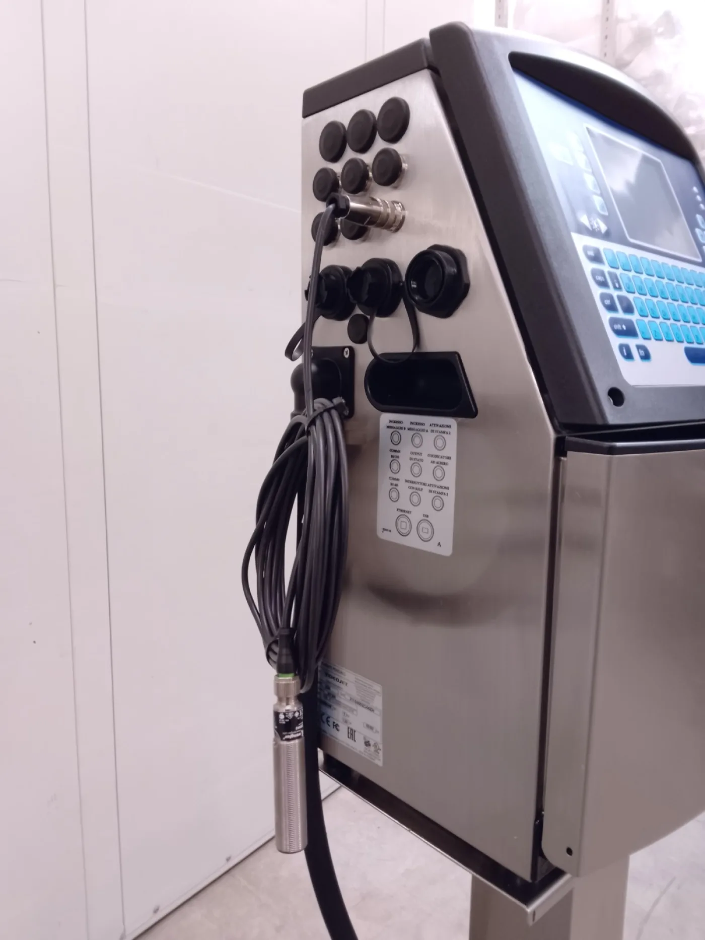MARCATORE A GETTO D’INCHIOSTRO – VIDEOJET – MOD.1530 - 7
