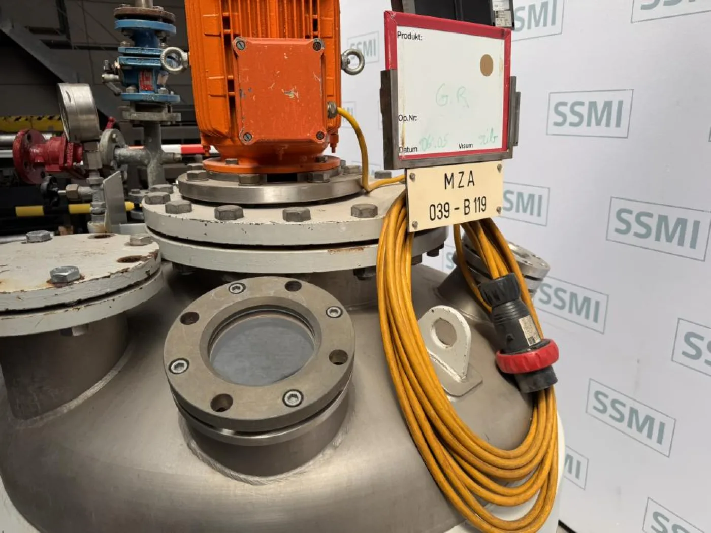 Mobile mixing tank - 4