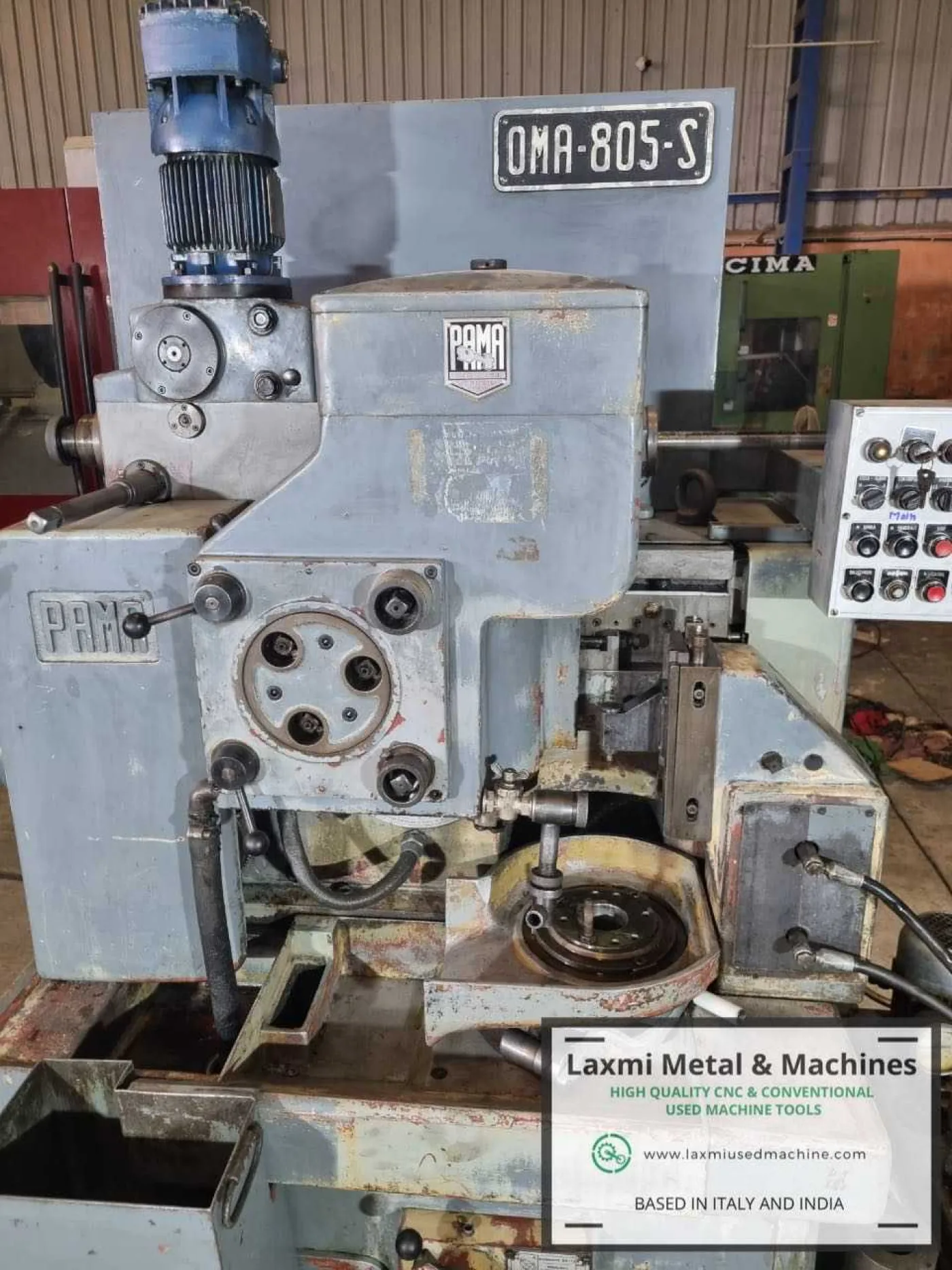 HIGH-SPEED GEAR SHAPER, PAMA - OMA 805 S - Laxmi Metal & Machines, Rohtak - 7