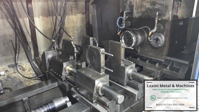 CNC FACING AND CENTERING MACHINE, COMINI (Italy) - QUADRA - Laxmi Metal & Machines, Rohtak