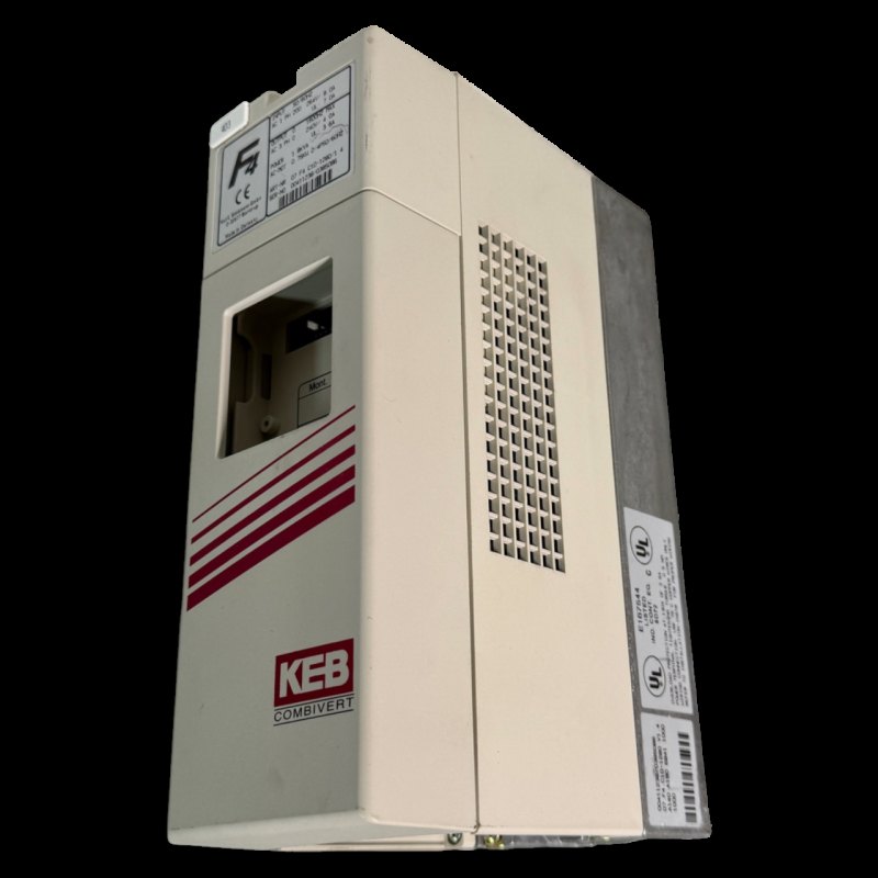 KEB COMBIVERT F4 Frequenzumrichter Art.-Nr. 07.F4.C1D-1280 V1.4 inkl. Bedienfeld 00.F4.010-2009