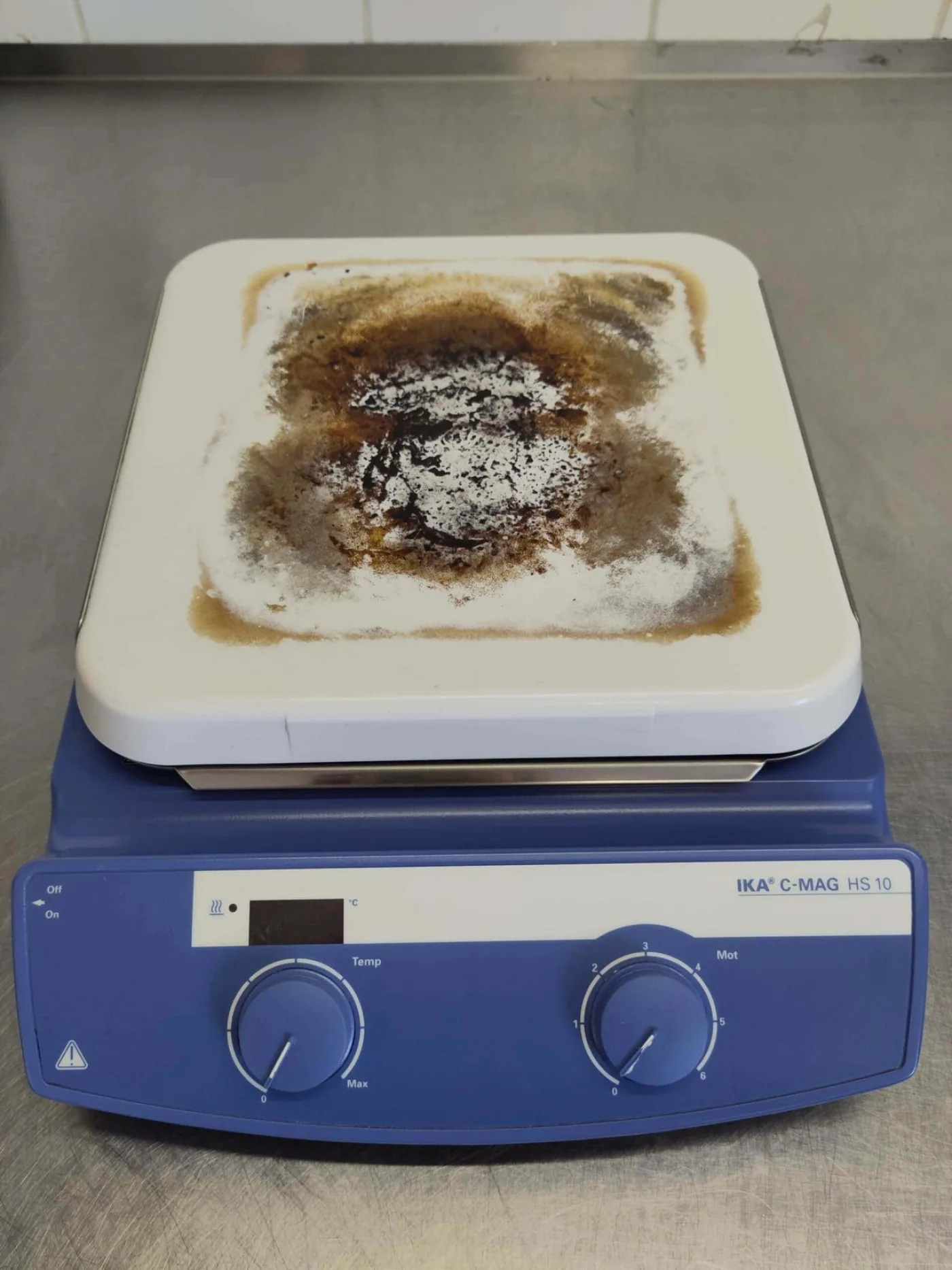 IKA C-MAG HS 10 Verwarmingsplaat met Magneetroerder - 1