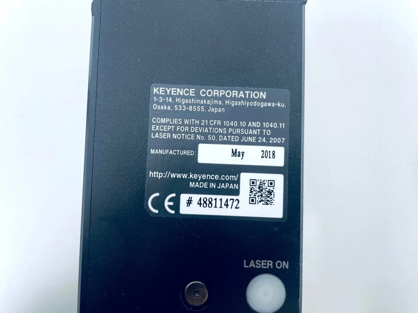 Keyence LJ-V7300B Laser Sensor 48811472 - 6