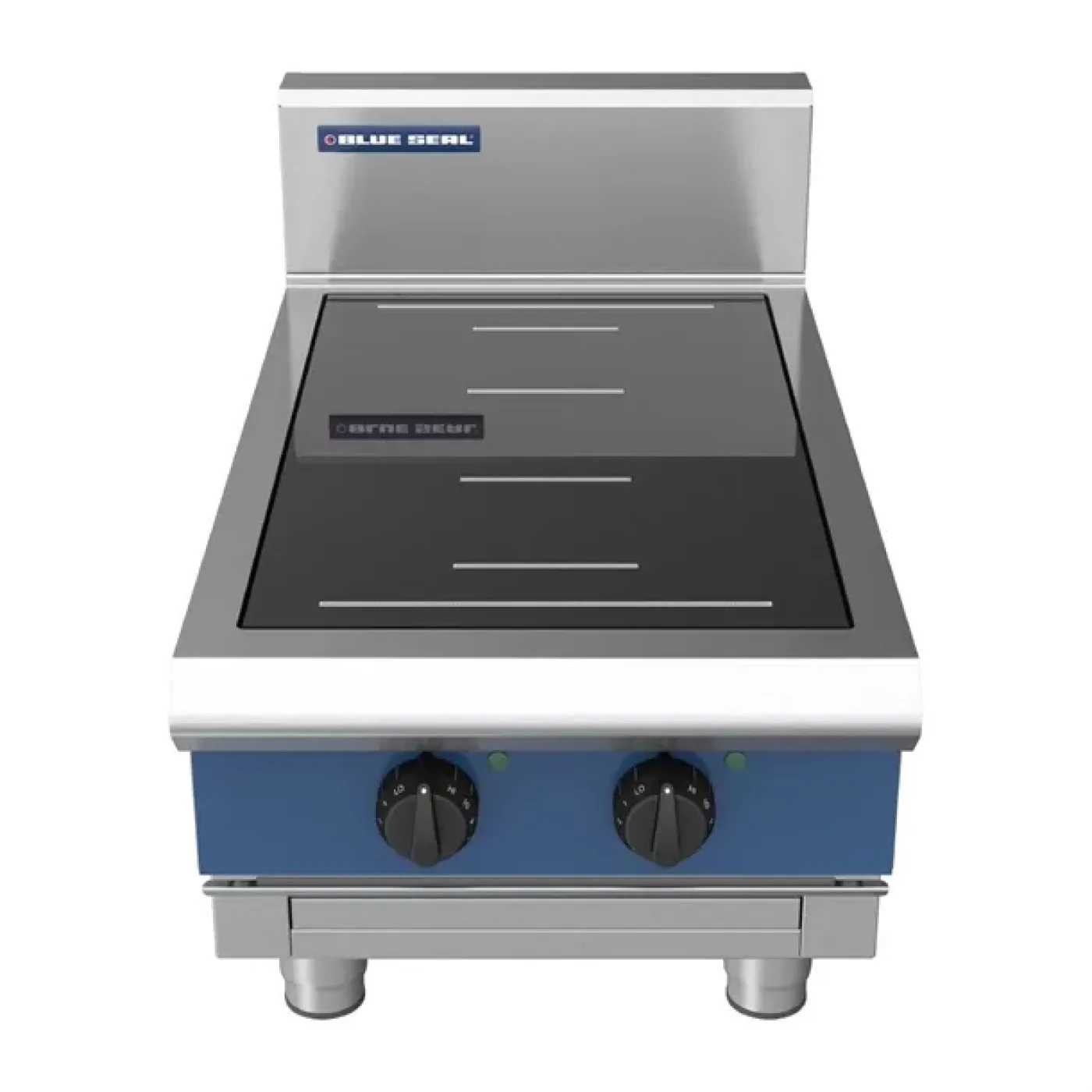 Blue Seal 2 Zone Countertop Full Area Induction Hob 10kW IN512F-B - islandcatering - 2