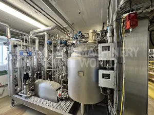 Up to 800 LPH GEA Pilot UHT Processing Plant System with GEA Niro Aseptic Homogeniser & CIP