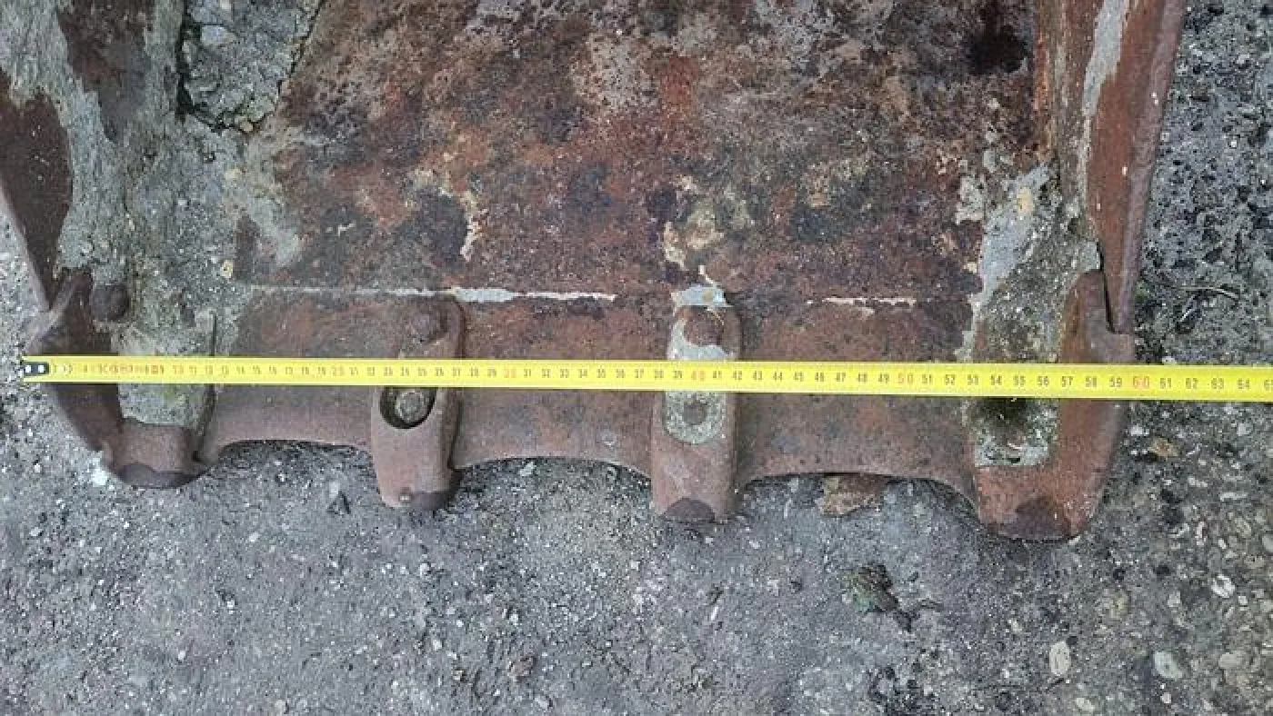 Tieflöffel mit Zähne 60 cm - 2