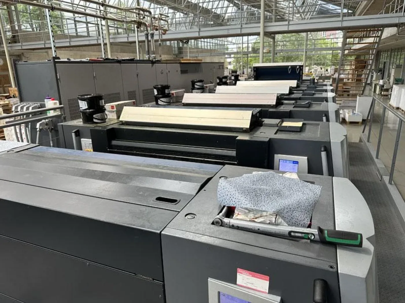 Heidelberg XL 106-5+LX2 UV-impresora offset - 7