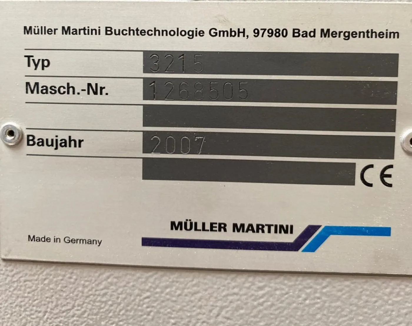 Muller Martini 3215 Ventura - 4