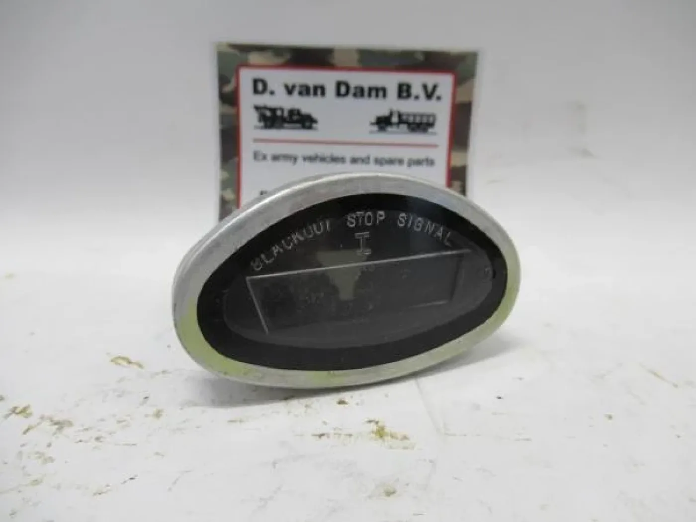 Black out stop, 6 volt NOS - 2