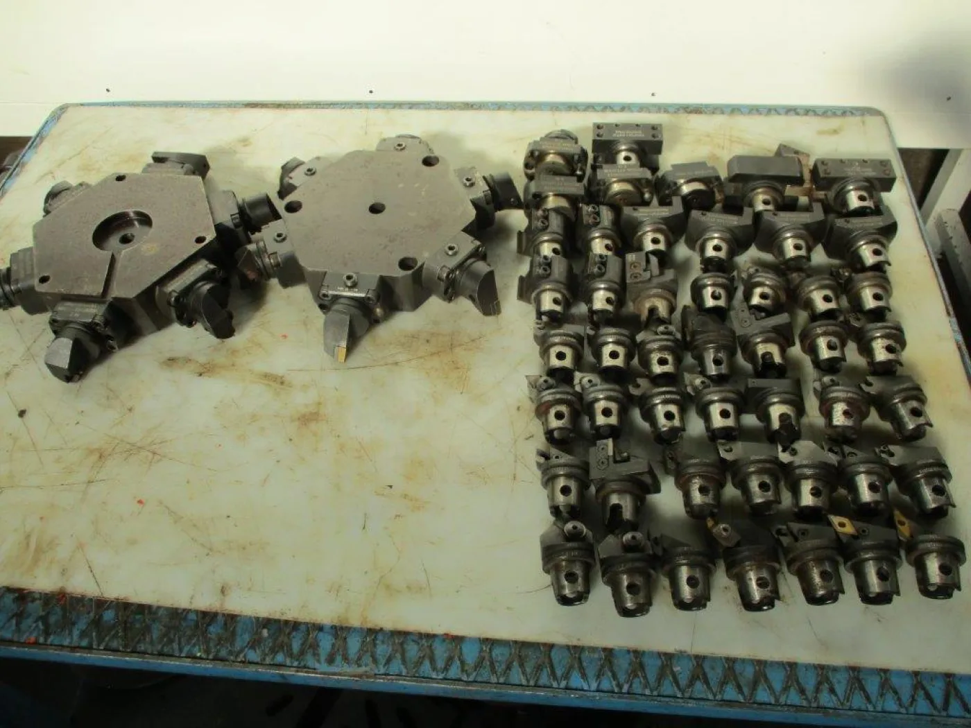 2 Revolverscheiben + 60 Halter WIDIA WIDAFLEX 117 1990 - 1