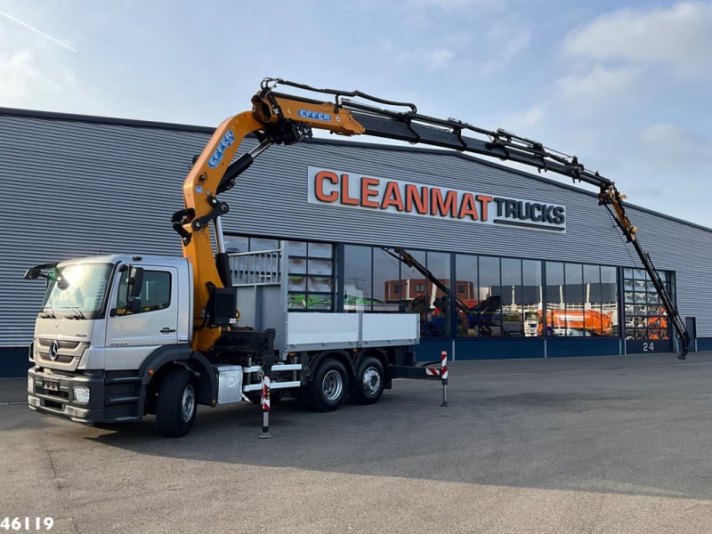 Mercedes-Benz Axor 2633 Effer 52 Tonmeter laadkraan + Fly-Jib Just 38.851 km!