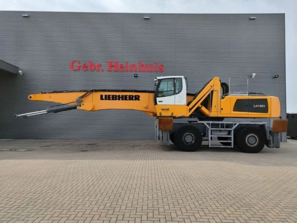 Liebherr LH 80 M Litronic Magnetfunction 21.5 meter Boom!