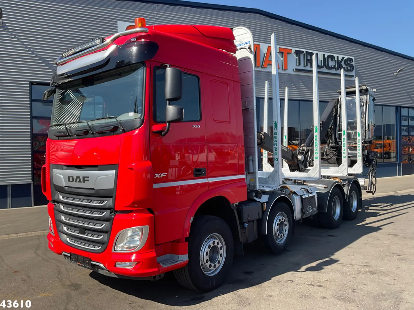 DAF FAD XF 530 8x4 Holzkran - 3