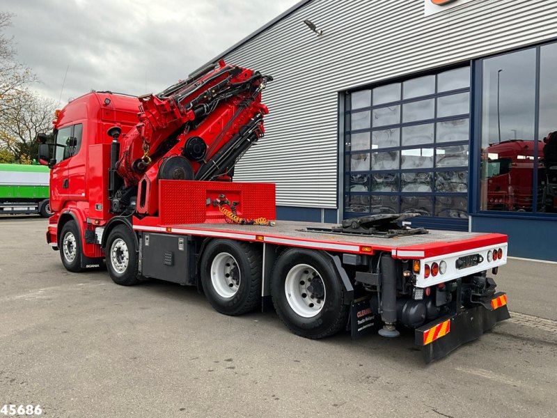 Scania R620 V8 8x4 Hiab 105 Ton/meter laadkraan + Fly-Jib!