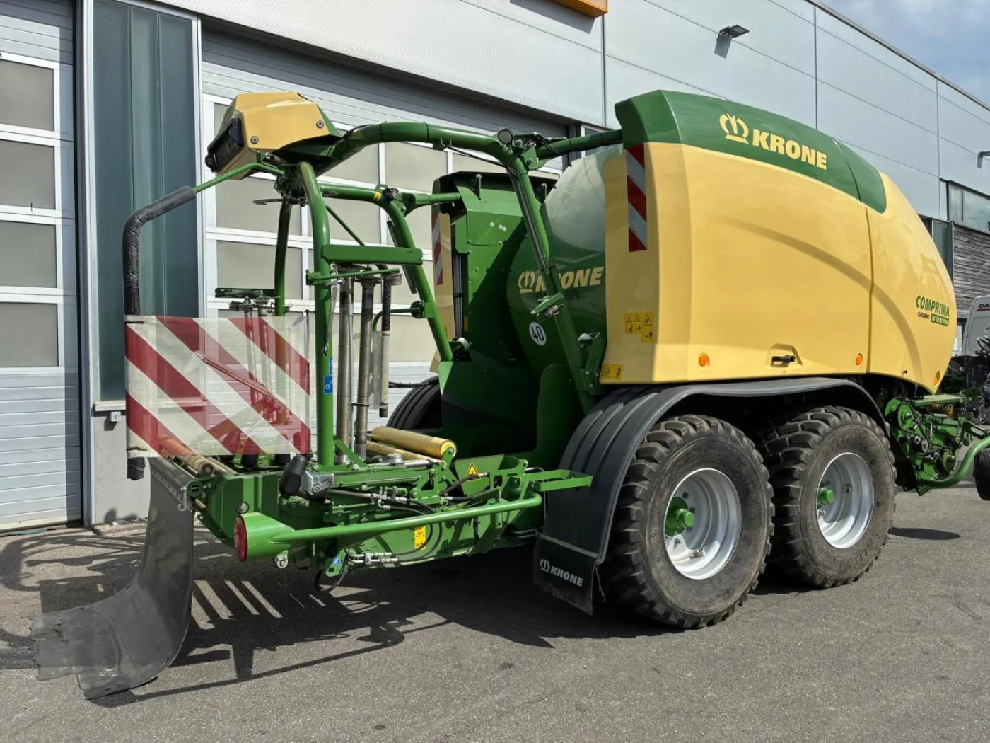 Rundballenpresse Krone COMPRIMA CV 150 XC + - 8
